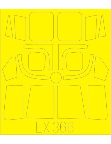 Lynx HMA.8 for Airfix, 1/48 - Eduard Accessories EX366