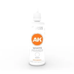 White Primer 100 ml 3GEN - AK Interactive AK11240