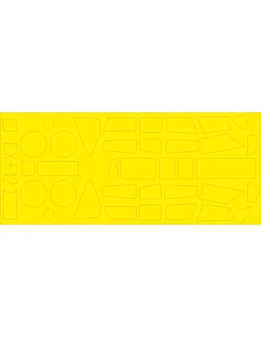 [NO_DESC] Me 410A-1 for Meng, 1/48 - Eduard Accessories EX412