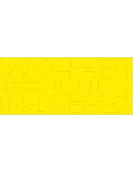 Me 410A-1 for Meng, 1/48 - Eduard Accessories EX412