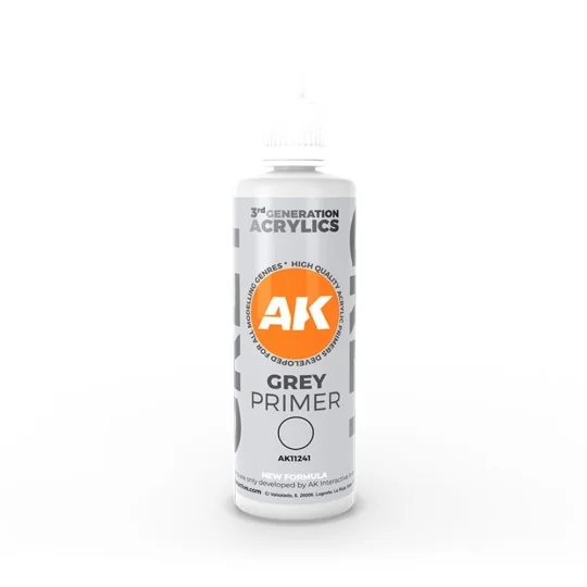 Grey Primer 100 ml 3GEN - AK Interactive AK11241