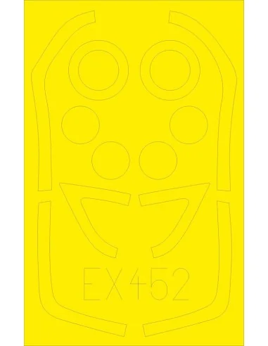 Gnat T.1 for Airfix, 1/48 - Eduard Accessories EX452