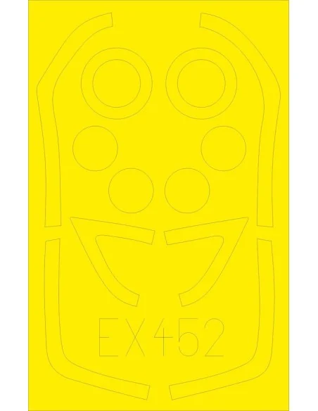 [NO_DESC] Gnat T.1 for Airfix, 1/48 - Eduard Accessories EX452