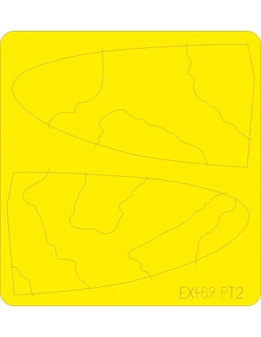 Spitfire camo scheme A for Eduard, 1/48 - Eduard Accessories EX469