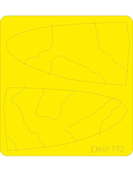 Spitfire camo scheme A for Eduard, 1/48 - Eduard Accessories EX469