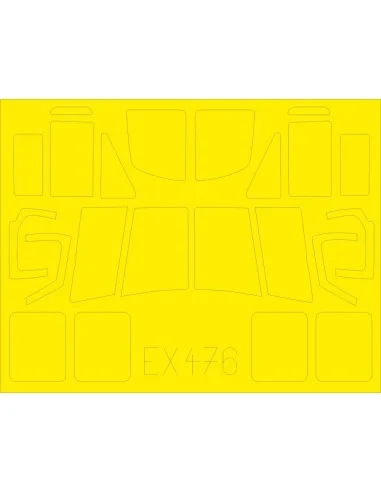 UH-1Y for Kitty Hawk, 1/48 - Eduard Accessories EX476