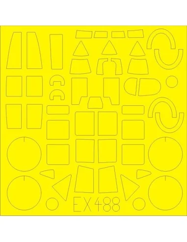 Pe-2 for Zvezda, 1/48 - Eduard Accessories EX488