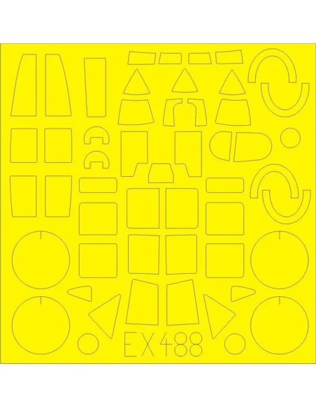 Pe-2 for Zvezda, 1/48 - Eduard Accessories EX488