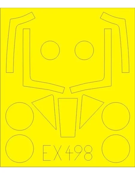Meteor F.8 for Airfix, 1/48 - Eduard Accessories EX498