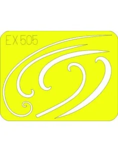 Spinner spirals Fw 190A/F, 1/48 - Eduard Accessories EX505