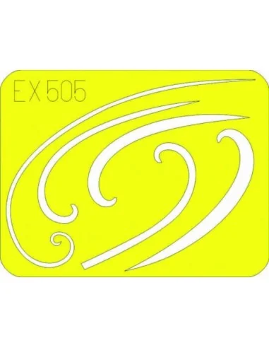 Spinner spirals Fw 190A/F, 1/48 - Eduard Accessories EX505