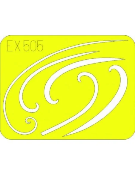 Spinner spirals Fw 190A/F, 1/48 - Eduard Accessories EX505
