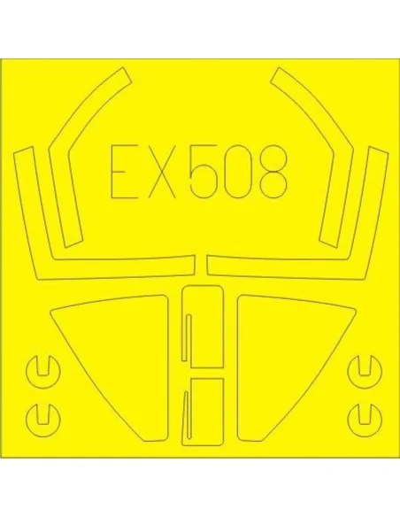 Sea Harrier FRS.1 for Kinetic, 1/48 - Eduard Accessories EX508