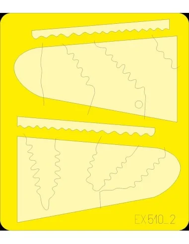 Bf 109G camo scheme-Erla for Eduard, 1/48 - Eduard Accessories EX510