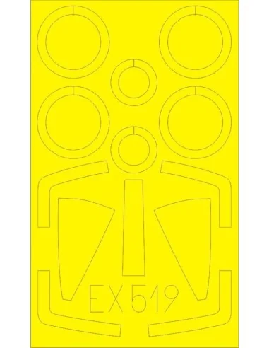 Super Etendard for Kinetic, 1/48 - Eduard Accessories EX519