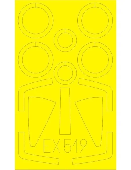 Super Etendard for Kinetic, 1/48 - Eduard Accessories EX519