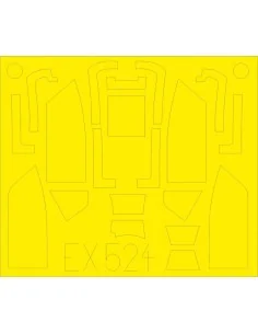Bf 109G-6 Erla canopy for Eduard, 1/48 - Eduard Accessories EX524