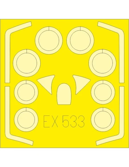 T-33A for Great Wall Hobby, 1/48 - Eduard Accessories EX533