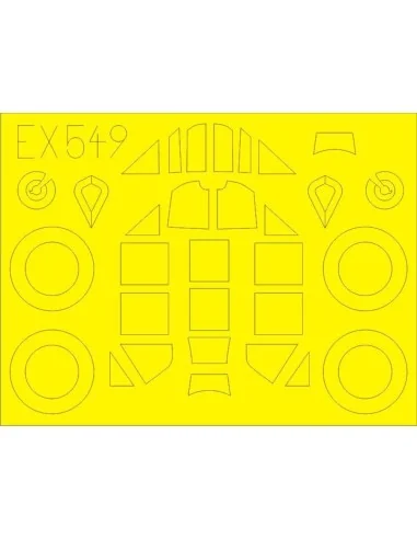 Bf 109F-2 for Eduard, 1/48 - Eduard Accessories EX549