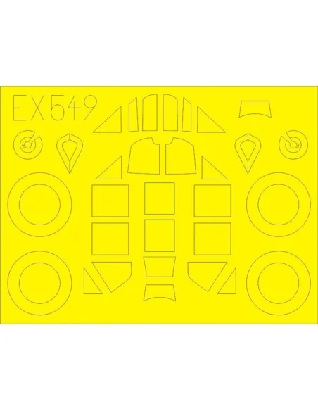 Bf 109F-2 for Eduard, 1/48 - Eduard Accessories EX549