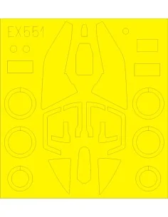 [NO_DESC] Su-17 M3/M4 for Kitty Hawk, 1/48 - Eduard Accessories EX551
