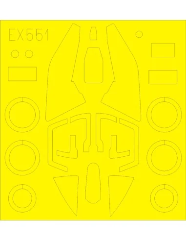 Su-17 M3/M4 for Kitty Hawk, 1/48 - Eduard Accessories EX551