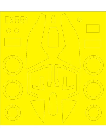 Su-17 M3/M4 for Kitty Hawk, 1/48 - Eduard Accessories EX551