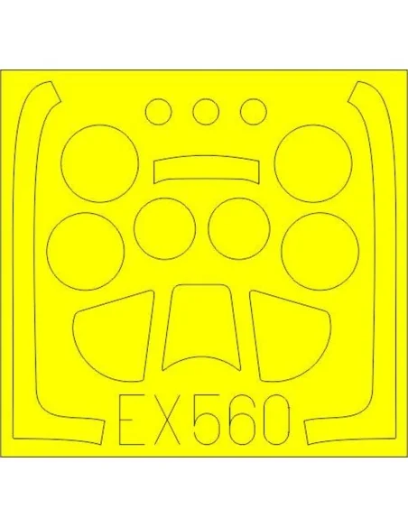 [NO_DESC] P-51D for Airfix, 1/48 - Eduard Accessories EX560