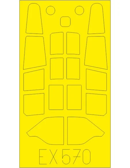 Tomahawk Mk.II for Airfix, 1/48 - Eduard Accessories EX570