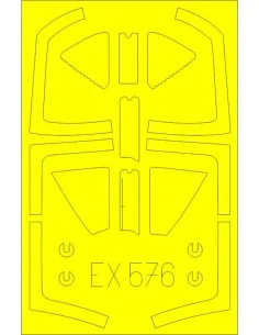 Harrier T.2/T.4/T.8 for Kinetic, 1/48 - Eduard Accessories EX576