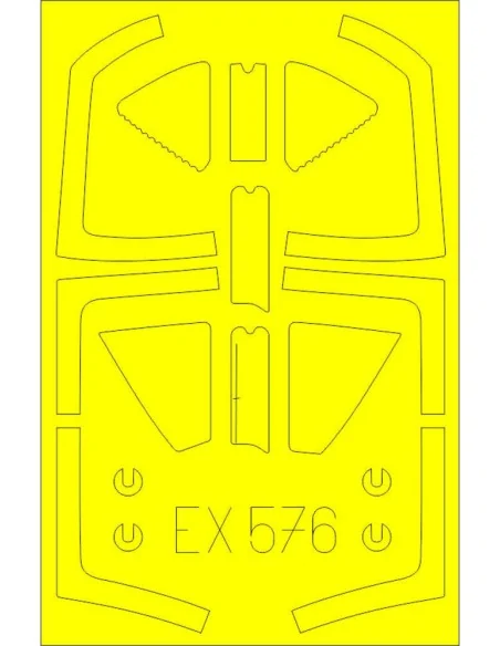 Harrier T.2/T.4/T.8 for Kinetic, 1/48 - Eduard Accessories EX576