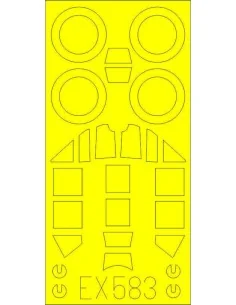 Bf 109G-6 for Tamiya, 1/48 - Eduard Accessories EX583