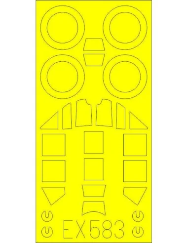 Bf 109G-6 for Tamiya, 1/48 - Eduard Accessories EX583