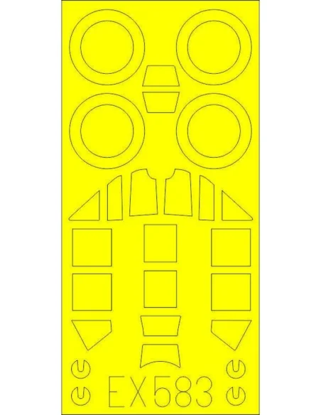 [NO_DESC] Bf 109G-6 for Tamiya, 1/48 - Eduard Accessories EX583