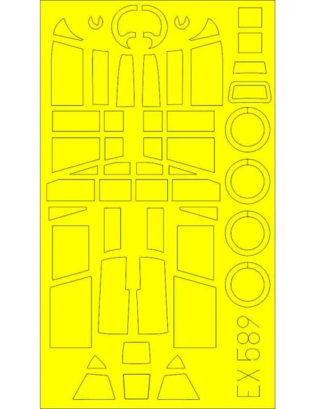 Ju 87B-2/R2 for Airfix, 1/48 - Eduard Accessories EX589