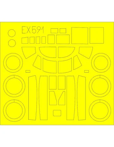 A-26B for Revell, 1/48 - Eduard Accessories EX591