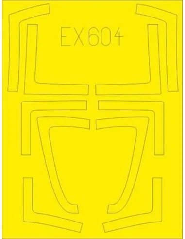 F/A-18B/D for Kinetic, 1/48 - Eduard Accessories EX604