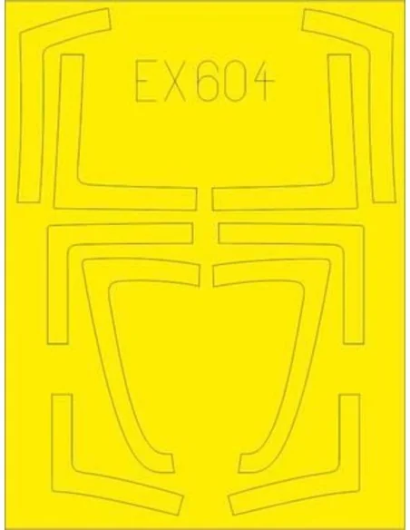 F/A-18B/D for Kinetic, 1/48 - Eduard Accessories EX604