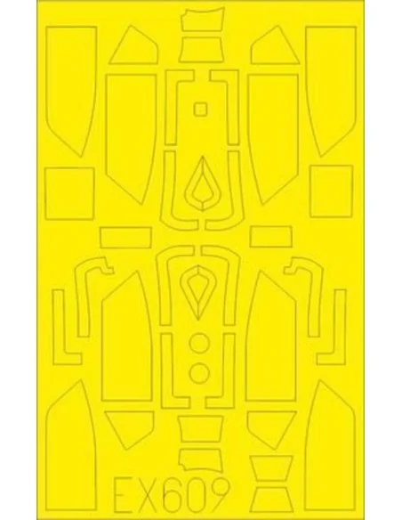 Bf 109G-10 TFace for Eduard, 1/48 - Eduard Accessories EX609