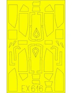 Bf 109G-14 TFace for Eduard, 1/48 - Eduard Accessories EX616