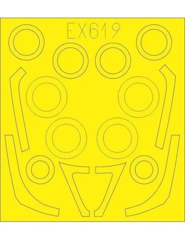 F-16C/N for Tamiya, 1/48 - Eduard Accessories EX619