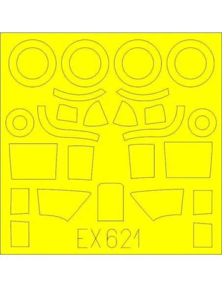 Beaufighter TF.X for Revell, 1/48 - Eduard Accessories EX621
