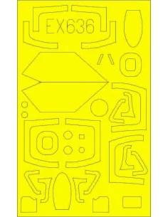 MiG-21MF TFace for Eduard, 1/48 - Eduard Accessories EX636