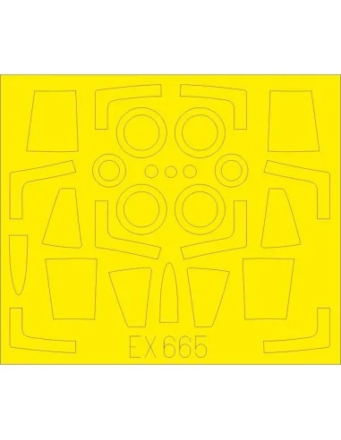 F-104G TFace for Kinetic, 1/48 - Eduard Accessories EX665