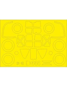 P-38F/G for Tamiya, 1/48 - Eduard Accessories EX666