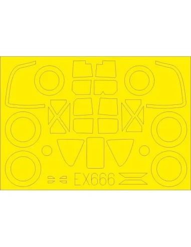 P-38F/G for Tamiya, 1/48 - Eduard Accessories EX666