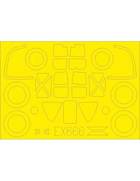 [NO_DESC] P-38F/G for Tamiya, 1/48 - Eduard Accessories EX666