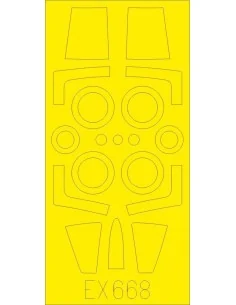 F-104J for Kinetic, 1/48 - Eduard Accessories EX668
