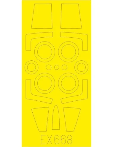 F-104J for Kinetic, 1/48 - Eduard Accessories EX668