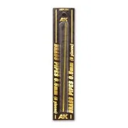 BRASS PIPES 0, 5mm, 5 units - AK Interactive AK9104
